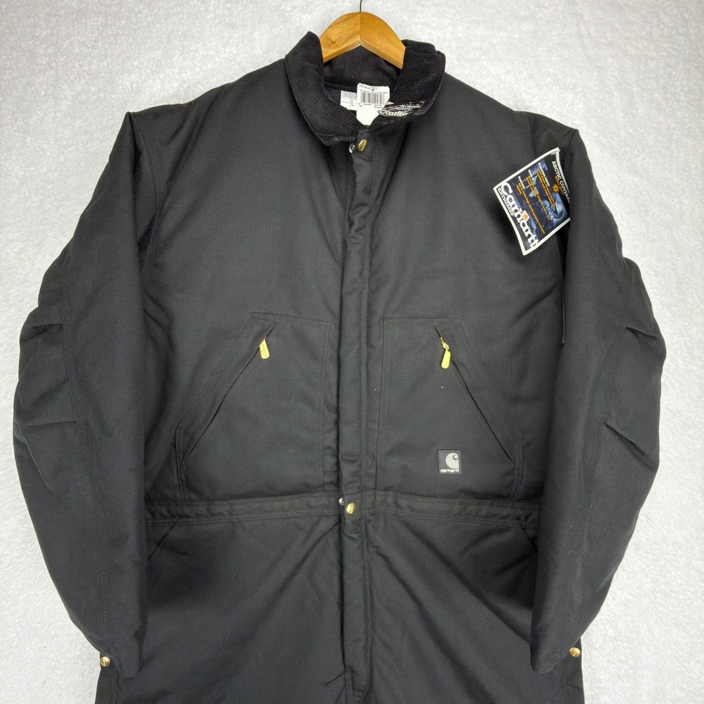 Carhartt Yukon Extremes Arctic Quilt Lined Coveralls Mens 50 X06 BLK NWT